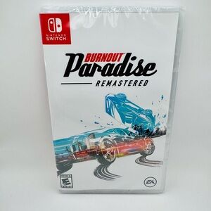 Nintendo Switch Burnout Paradise Remastered Brand New Factory Sealed
